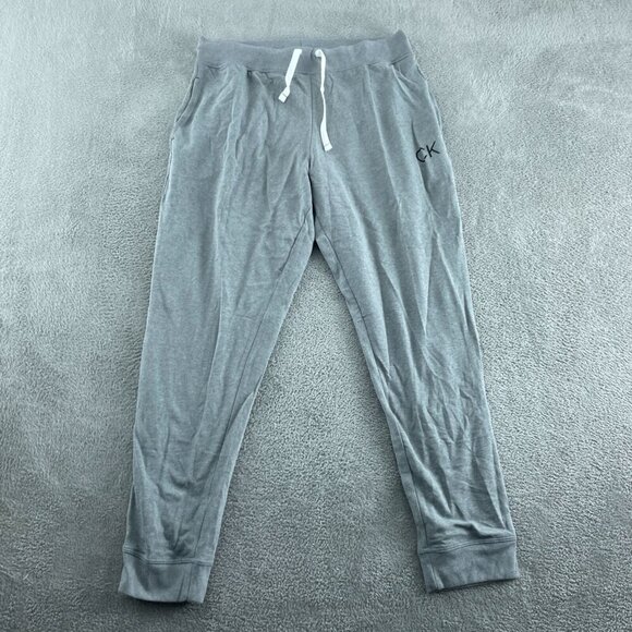 Calvin Klein Womens Joggers 2-Pack French Terry L Gray & Navy NWT 1005 - Picture 1 of 12